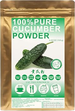 Plant Gift 100% Pure Cucumber Powder , for Drinks& DIY 100g/3.25oz