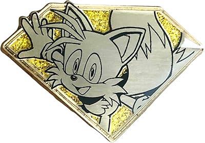 Golden Tails - Modern Sonic The Hedgehog Collectible Pin