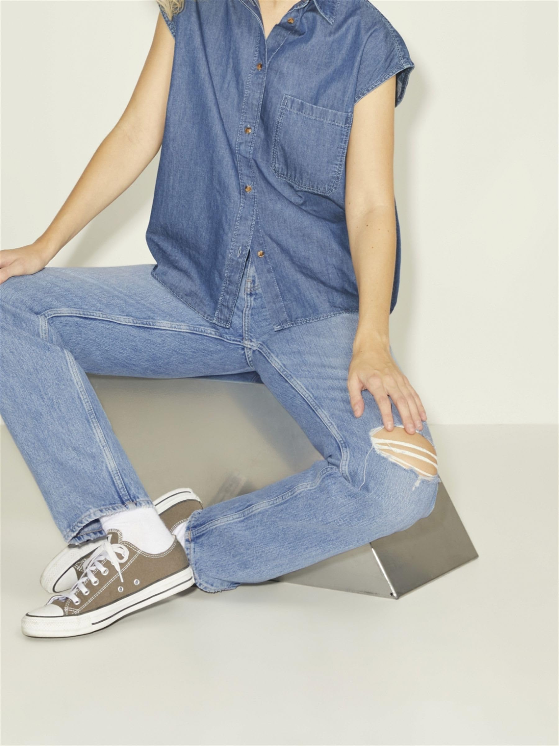 JJXX Jxx Jxseoul Straight Mw Cr3008 Noos - Dżins Kobiety