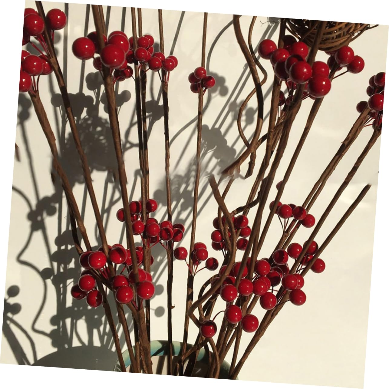 DOITOOL 50pcs Paper Wrapped Floral Wire Stems for Flower Arrangements Flexible Crafting for Weddings and Home Decor for Creating Stunning Stems and Floral Designs