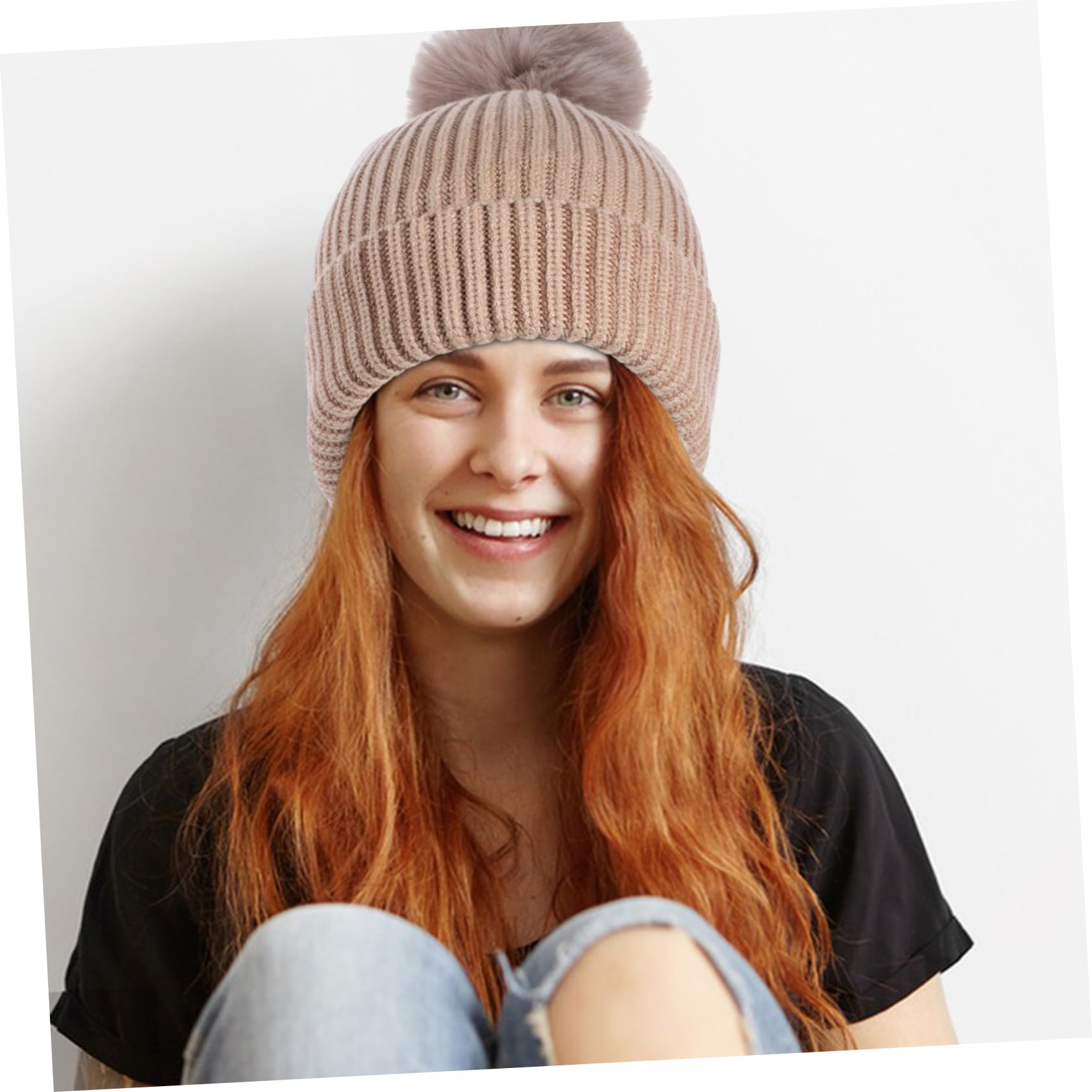 LIFKOME set sciarpa cappello guanti caldi per esterno sciarpa da donna guanti caldi per ragazze berretto krama sciarpa scarf guanti da arrampicata donna guanti caldi invernali filato