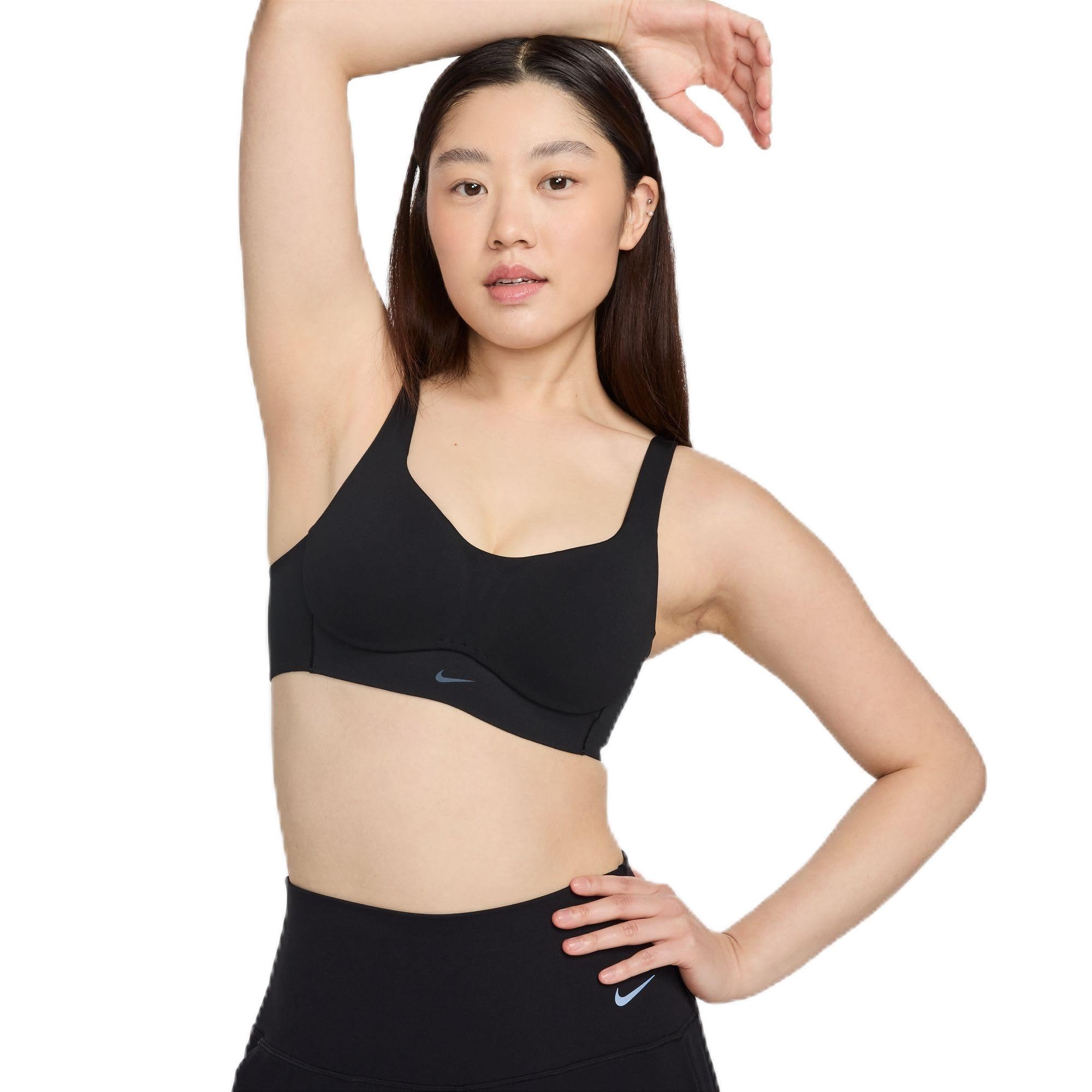 nike Womens Alate High Support Bra Black/Cool Grey-picture-13