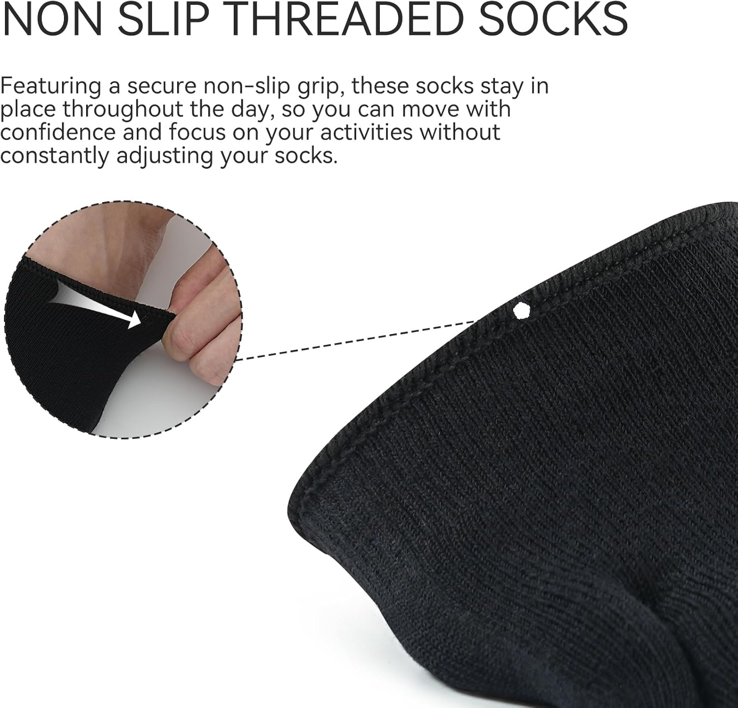 Women's Toe Socks for Mules Half Socks Toe Toppers Liner No Show Invisible Non-slip Toe Covers 6/8 Pairs - Image 3