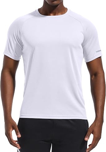 Holure Men's High-Performance Quick-Dry T-Shirts,1/3/5 Pack Moisture Wicking Workout Tee,Breathable Short Sleeve Activewear