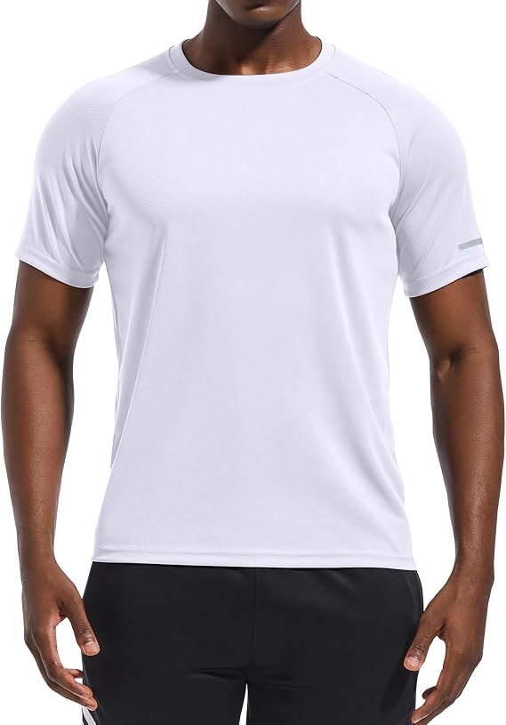 Holure Men's High-Performance Quick-Dry T-Shirts,1/3/5 Pack Moisture Wicking Workout Tee,Breathable Short Sleeve Activewear