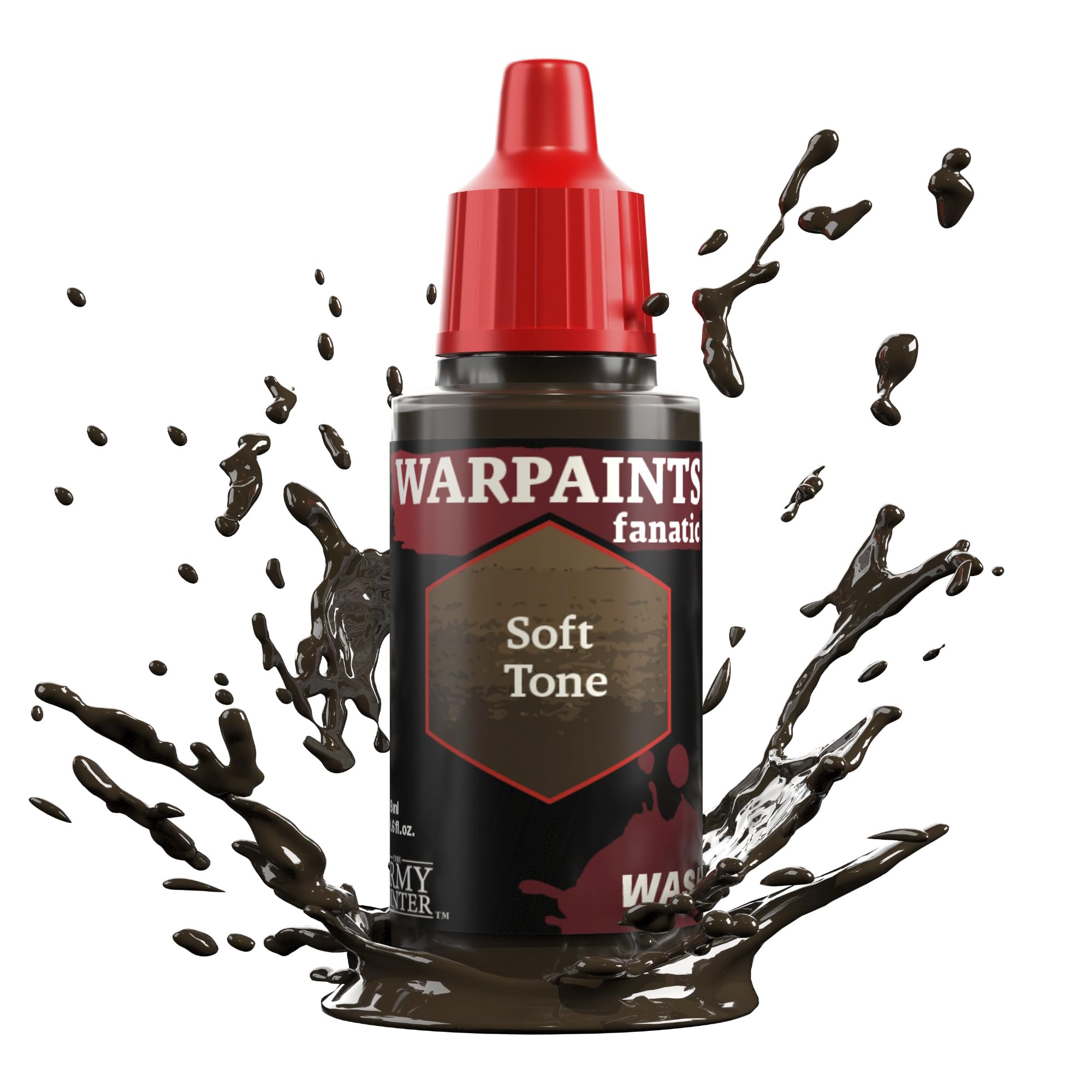 Soft Tone Paint - Warpaints Fanatic Wash 18ml - The Army Painter