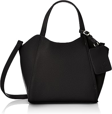 Kitamura Z-0556 Handbag with Shoulder Bag and Pass Case, Black 15151, One Size