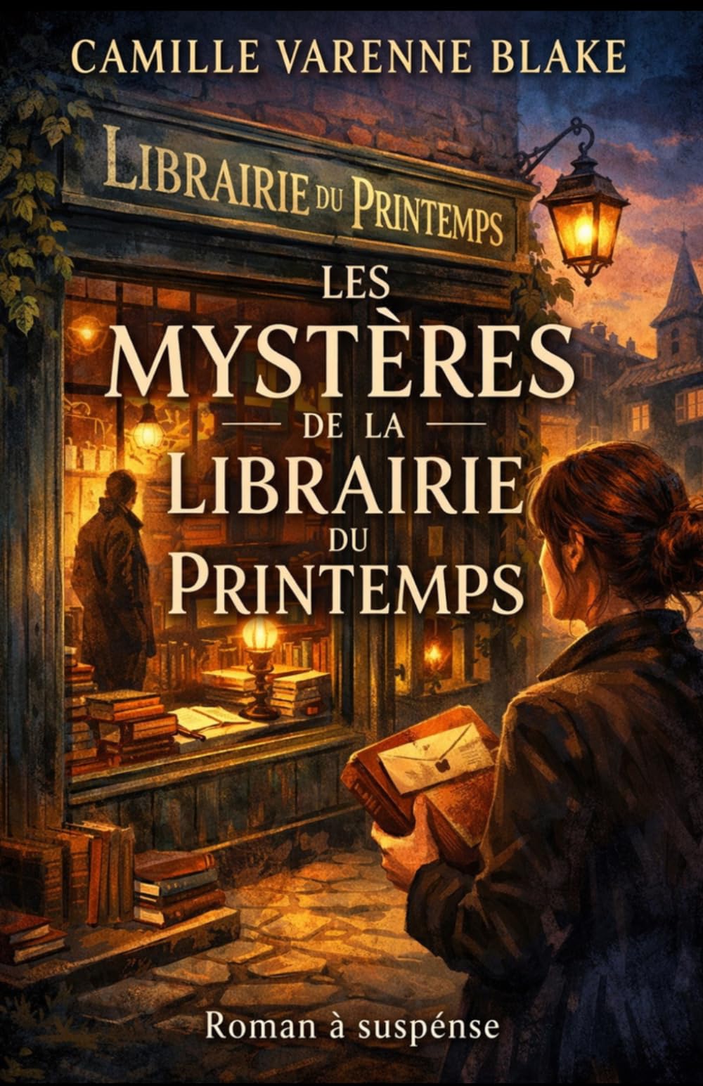 Les Mystères de la Librairie du Printemps: Roman suspense captivant – Secrets de village, messages cachés et enquête littéraire immersive