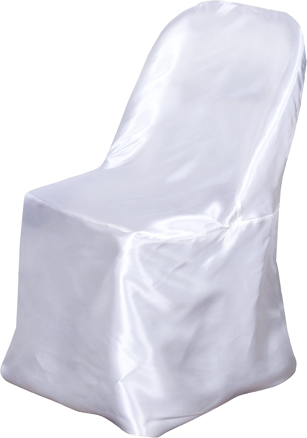 Amazoncom Balsacircle 50 Pcs White Satin Folding Chair Covers Amazoncom Balsacircle 50 Pcs White Satin Folding Chair Covers