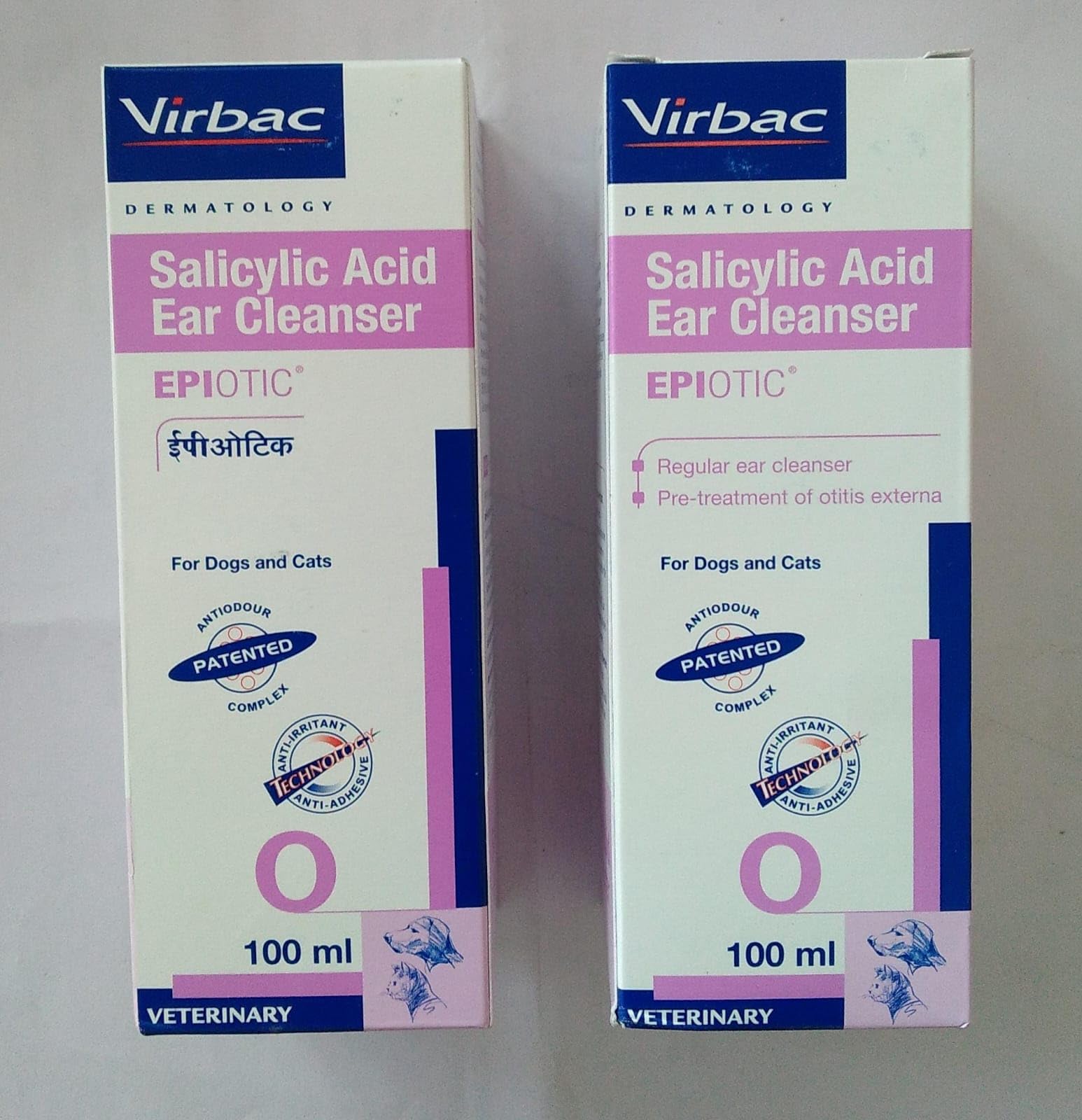 Epiotic - Ear Cleanser for Dogs and Cats - 100ml - Pack of 2-image-45