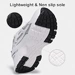 BAASPLOA Chunky Mode Sneakers Casual Sports Gym Chaussures pour Femmes Mesh Respirant entraînement sportif Tennis Shoe Platform Epaisseur Chaussures de marche pour femme