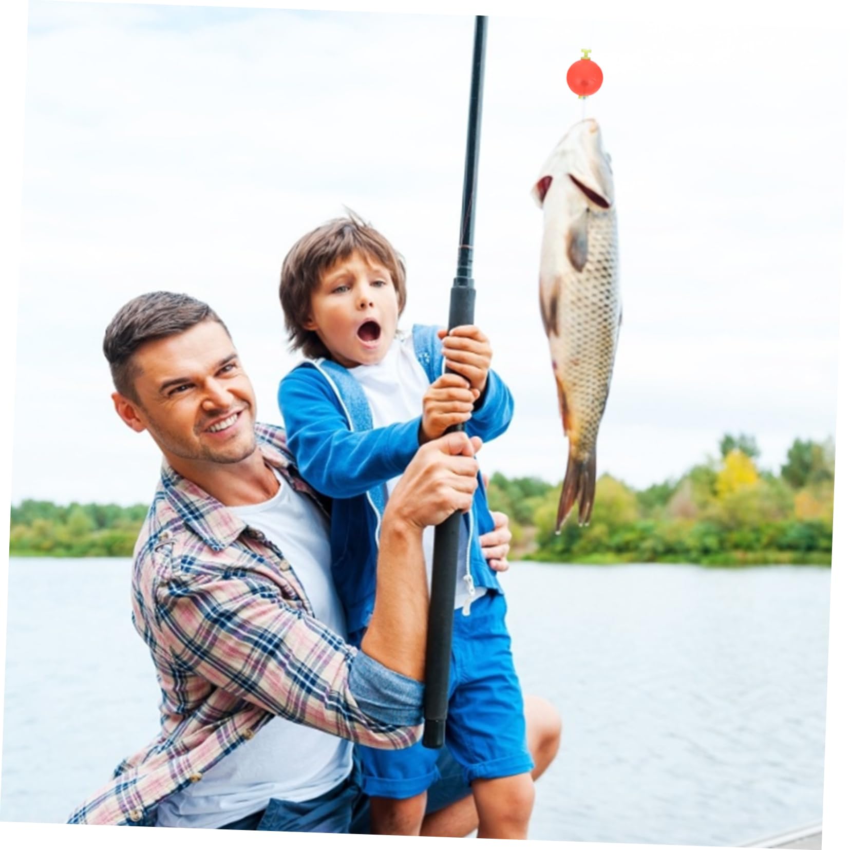 Toddmomy Angelposen Langlebige Und Auffällige Schwimmkörper Für Outdoor Fischen Hohe Sensitivität Sichtbarkeit Und Verbesserte Fangquote
