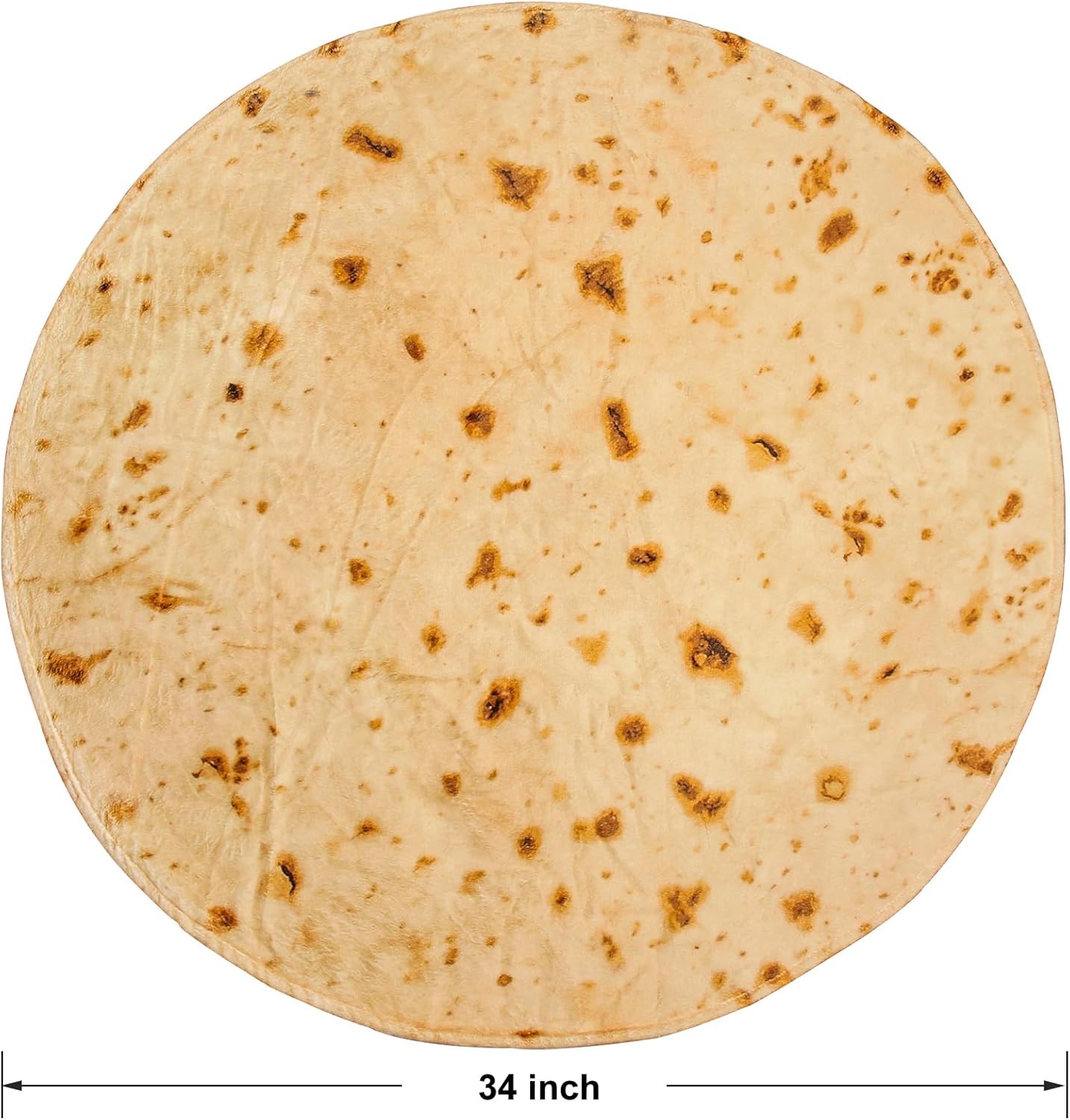 Feelmaker Newborn Baby Burrito Swaddle Blanket Baby Tortilla Blanket and Hat Set Super Soft Flannel Tortilla Swaddle Funny - Image 8