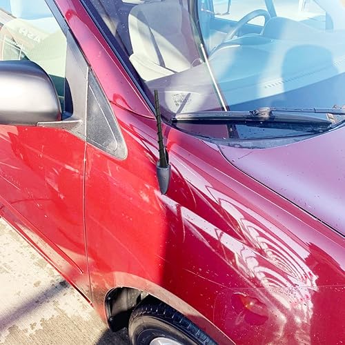 Miniatura 6 de Antena de goma para Toyota Sienna (1998-2015), antena Toyota Sienna, mástil de repuesto de antena flexible en espiral de 7 pulgadas