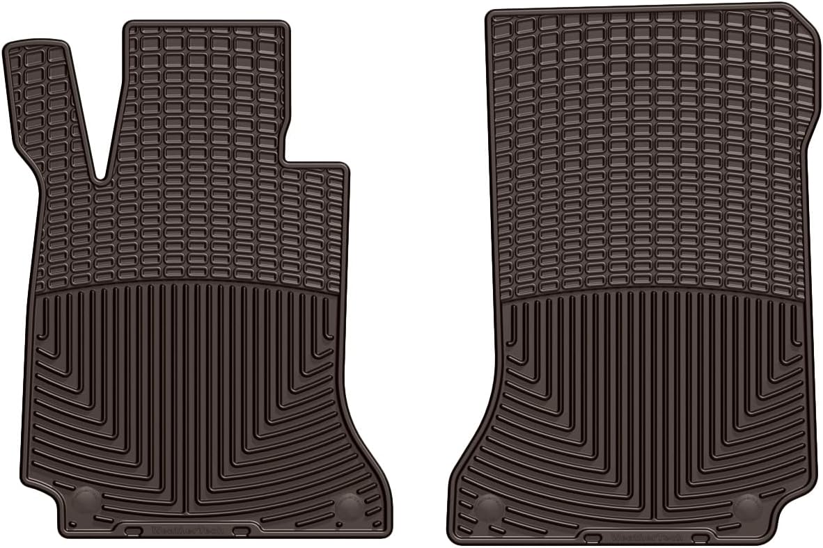 WeatherTech All-Weather Floor Mats for Mercedes E-Class - 1st Row (W287CO), Cocoa