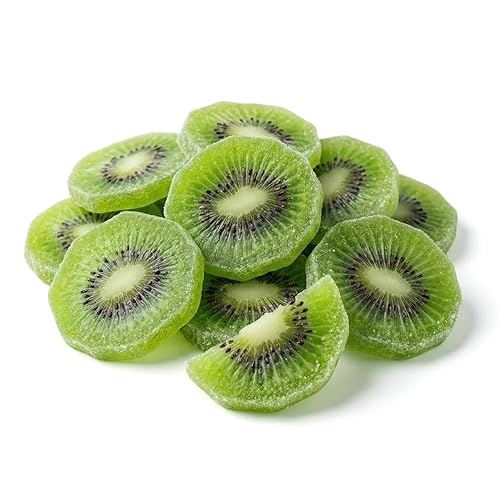 Miniatura 5 de NY SPICE SHOP Rebanadas de kiwi seco  48 onzas de fruta de kiwis seca  Rebanadas de kiwi deshidratadas  Frutas secas de kiwi  Gran aperitivo