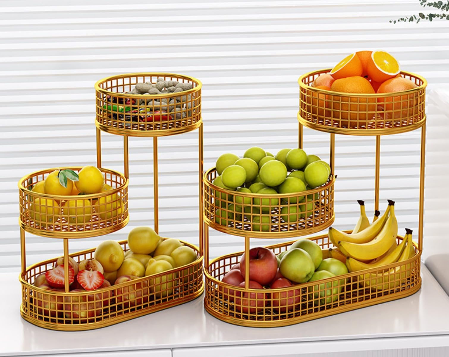 Amazon.co.jp: Mikuzo フルーツバスケット フルーツホルダー 飾り