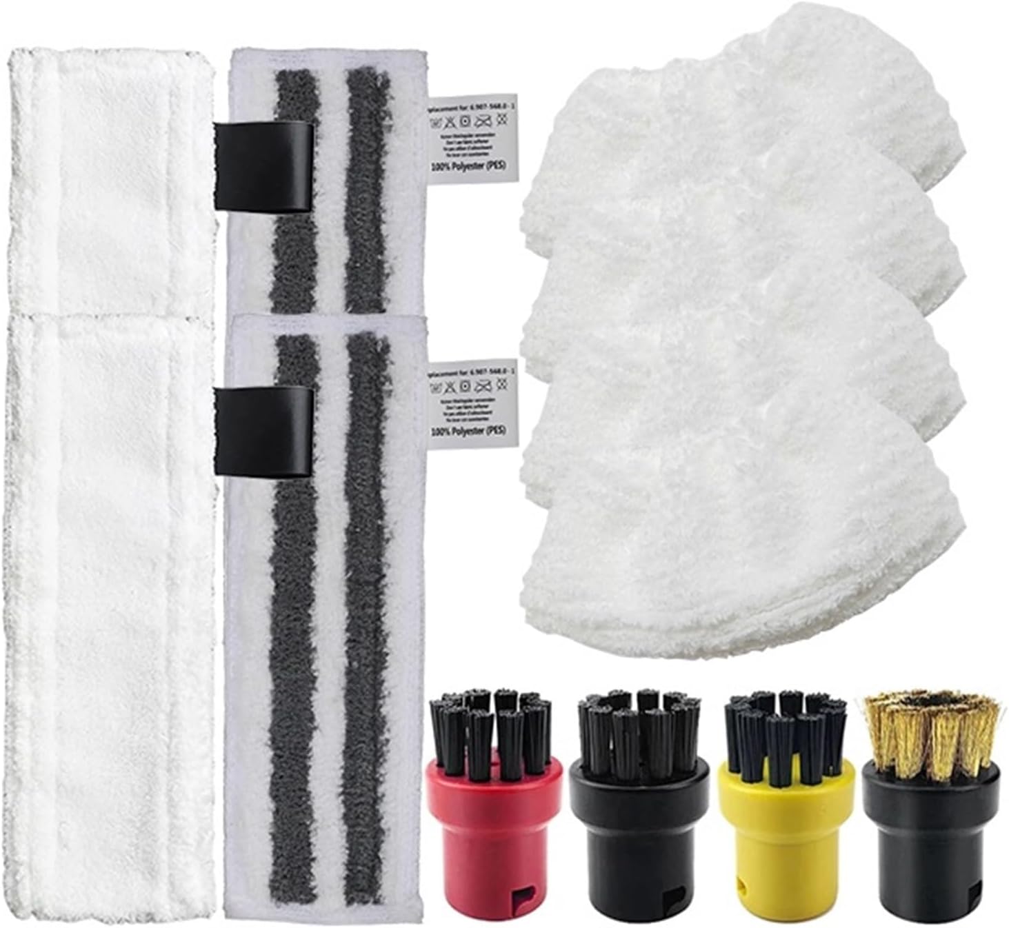 Steam Handheld Cleaner Microfibre Cleaner Mop Pad Mop Rag Parts Mop Heads Cloth Accessories ，Compatible for Karcher Easyfix SC2 SC3 SC4 SC5 (Color : Set-8)