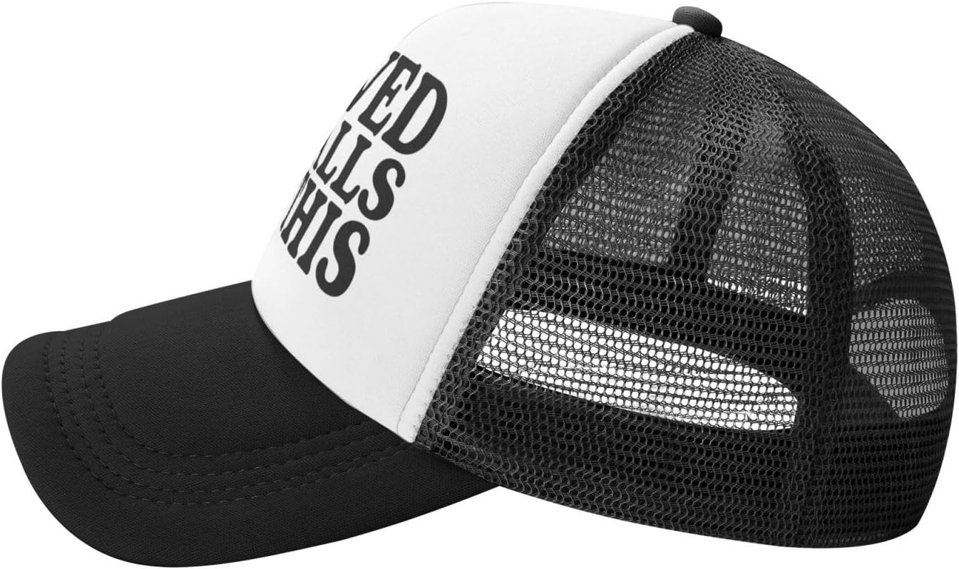 Funny Trucker Hats for Men -Mens Funny Hats- Adult Humor & Inappropriate Designs - Dirty Offensive Hats