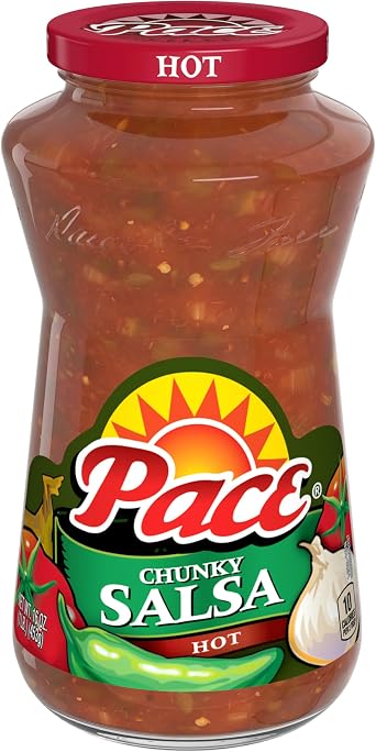 Pace Hot Chunky Salsa 453g Pack of 2