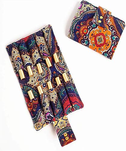 Miniatura 2 de Weiye - Estuche de transporte de aceite esencial, capacidad para botellas de vidrio transparente de 0.3 fl oz, estuche organizador de almacenamiento