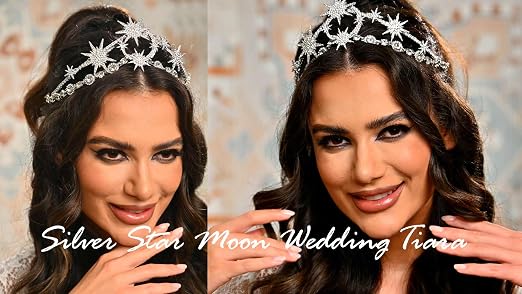 Silver Moon & Star Metal Tiara Hair Accessory il_1080xN.5598283469_aysq.jpg main image 4