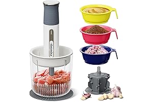 Ultimate Cordless Food Maestro: 4 Bowls, 2 Blades, and Endless Culinary Possibilities