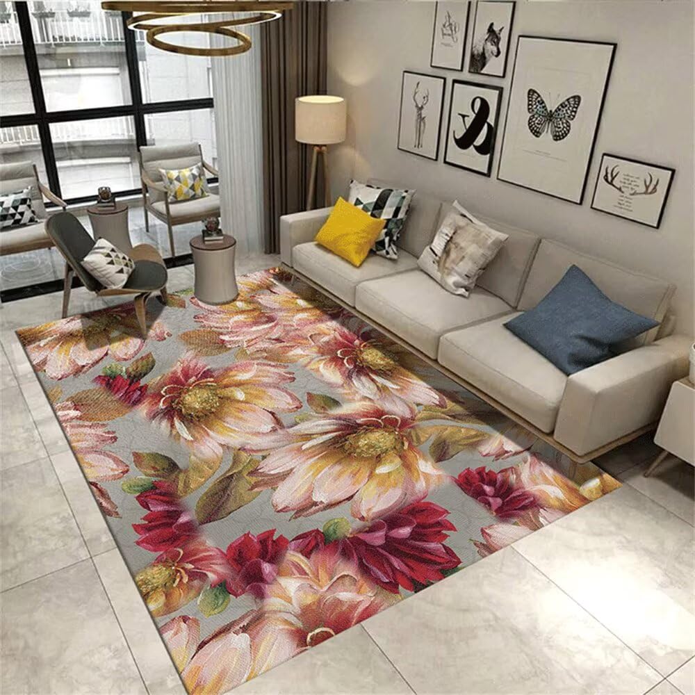 Tapis de chambre gaming 160x200cm pour protéger le sol du salon et isoler du froid