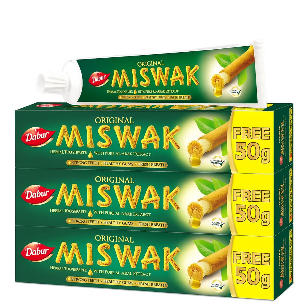 Pack de 6 dentifrice Miswak à base de poudre (170g)