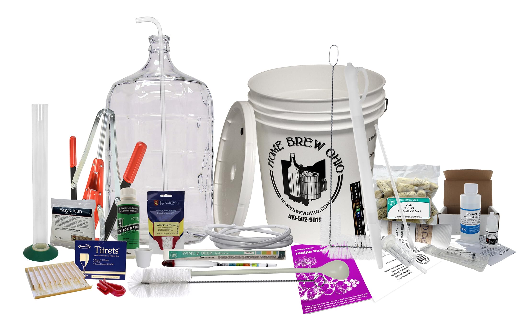 5 Gallon Fruit Wine Making Kit by Strange Brew Home-Brew