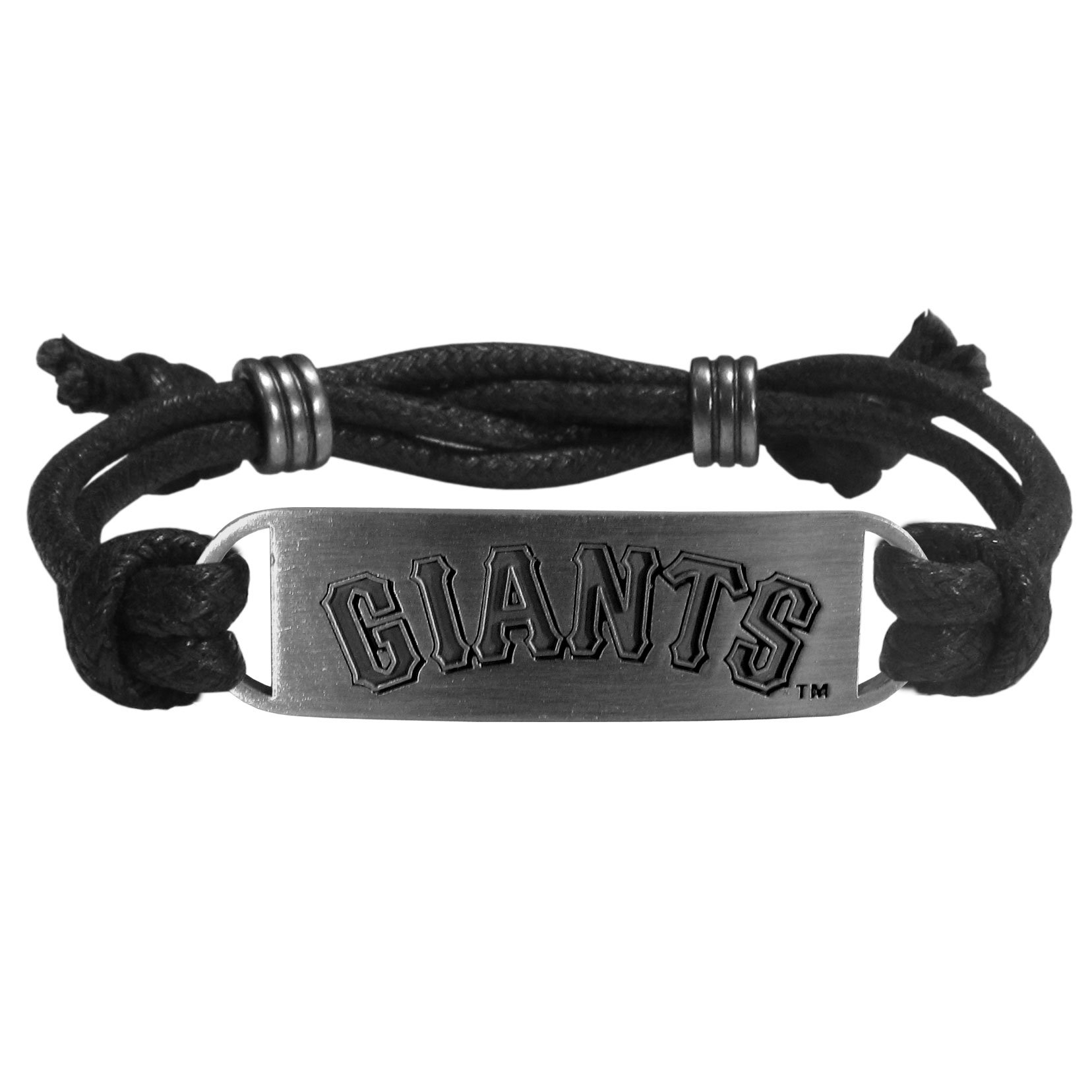 Siskiyou Sports MLB San Francisco Giants Cord Bracelet, Adjustable