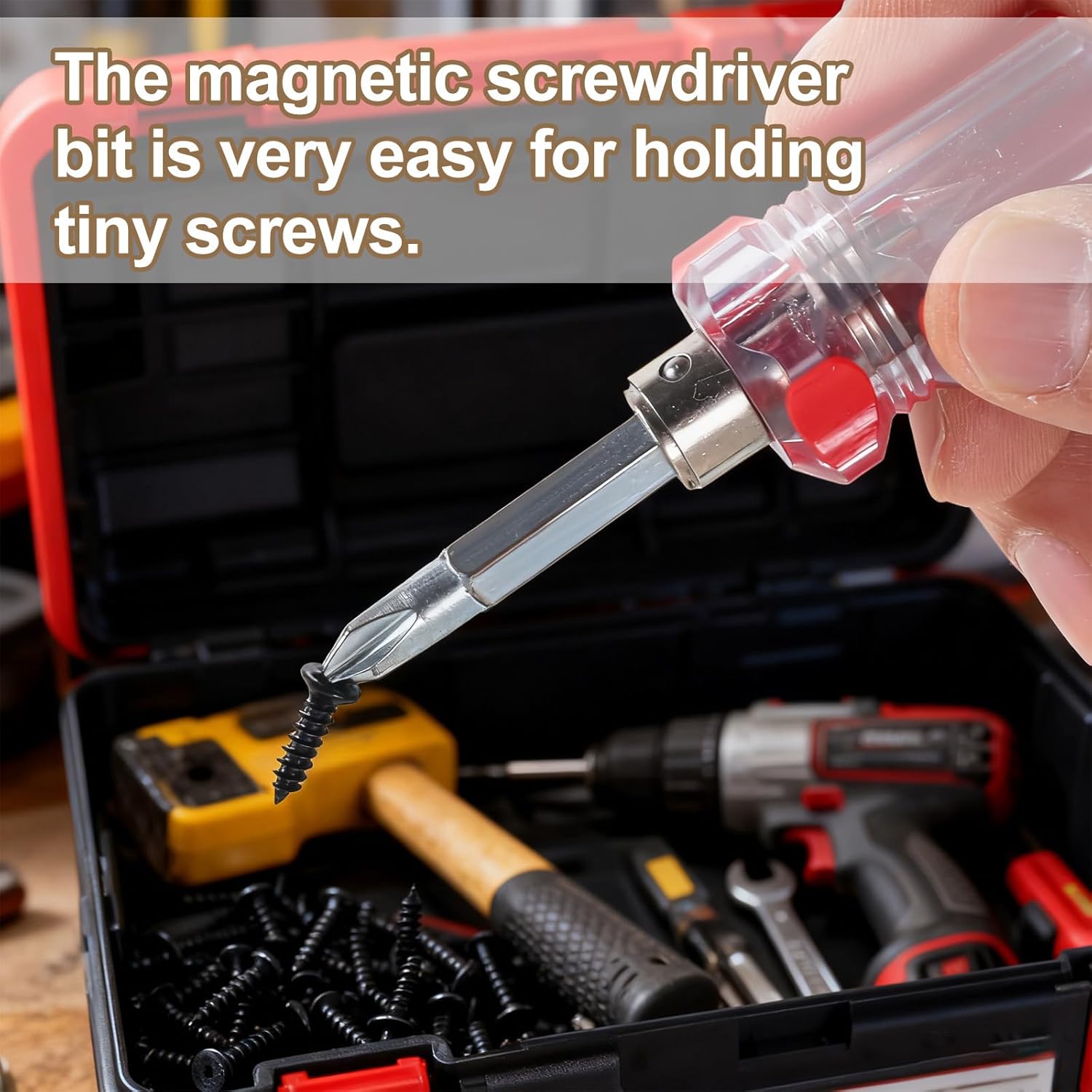 2 Pack Stubby Screwdriver Phillips Head and Short Flat Head Dual-use Screwdrivers with Magnetic Tip, Portable Small Short Phillips Screwdriver for Tight Spaces