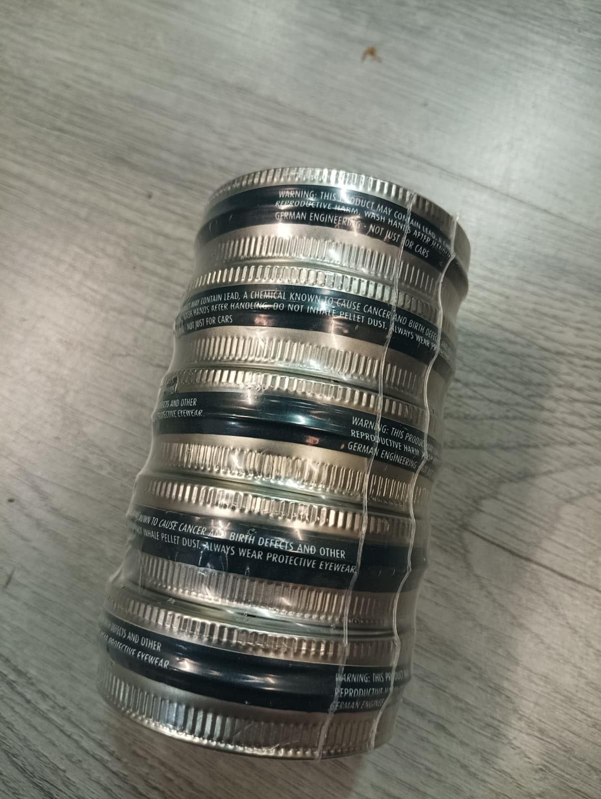 Pack 1000 Balines perdigones Norica Pointed Calibre 5.5 / .22 [5 latas de 200 perdigones]