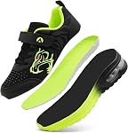 Kids Sneakers Boys Girls Cushioning Running Sports Shoes Lightweight Breathable Walking Athletic Tennis Shoes
