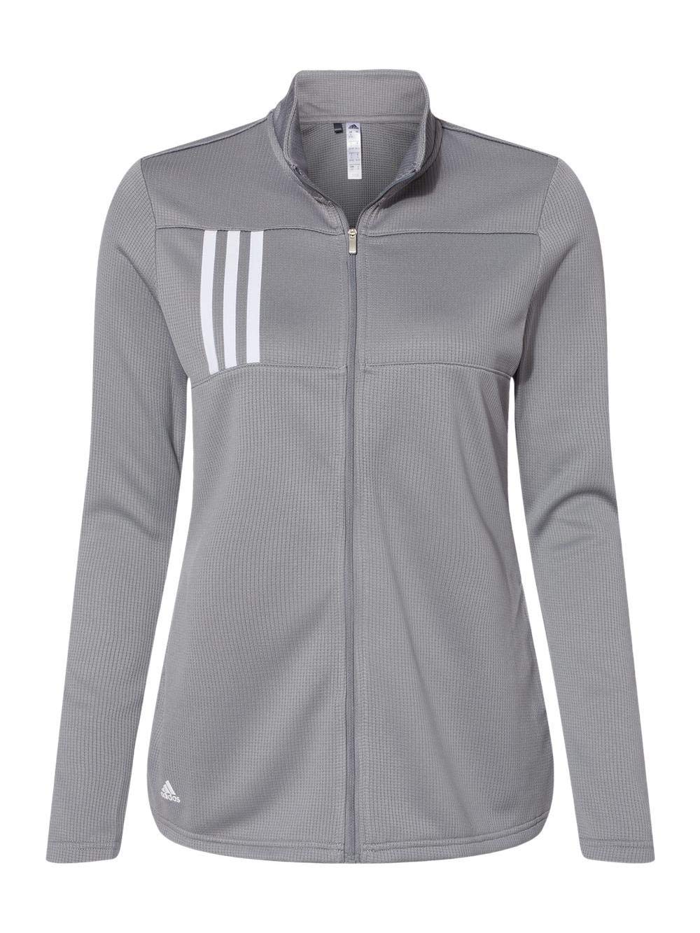 Chaqueta adidas de punto doble para protegerte del frío con cremallera integral 3