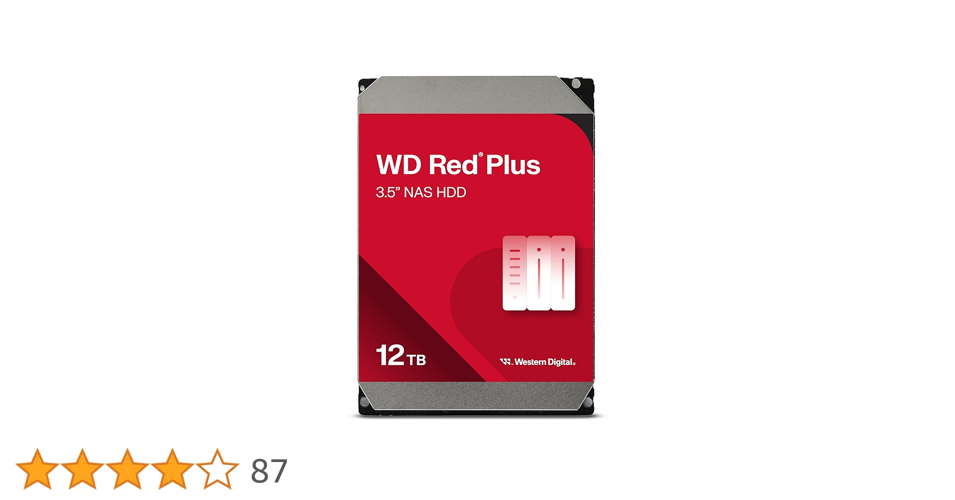 L*i様 WD Red Plus 12TB×2台 WD120EFAX-EC WD Red Plus Internal NAS HDD 3.5