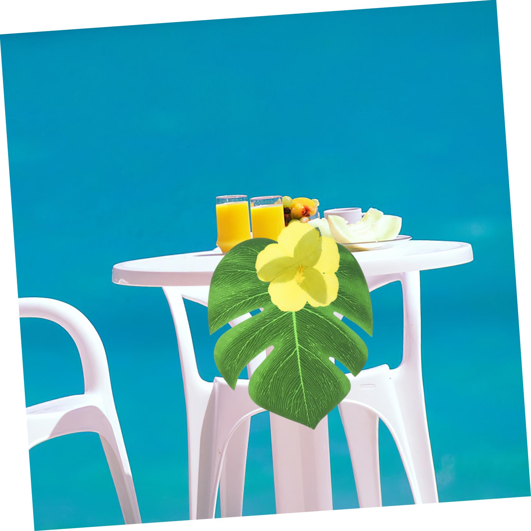 Mipcase Centrotavola Festa Tropicale in Poliestere, Decorazione Hawaiana