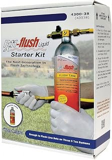 Nu-Calgon 4300-38 Rx11-Flush Liquid Starter Kit