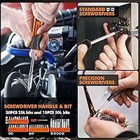 Vista 3 de XOOL 368 Piece Home Repair Tool Kit with Drawer Toolbox, Includes Hammer, Pliers, Screwdrivers, Wrench, Tape Measure & More for Home Repair