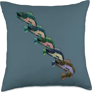 Barramundi Barra Fishing Throw Pillow