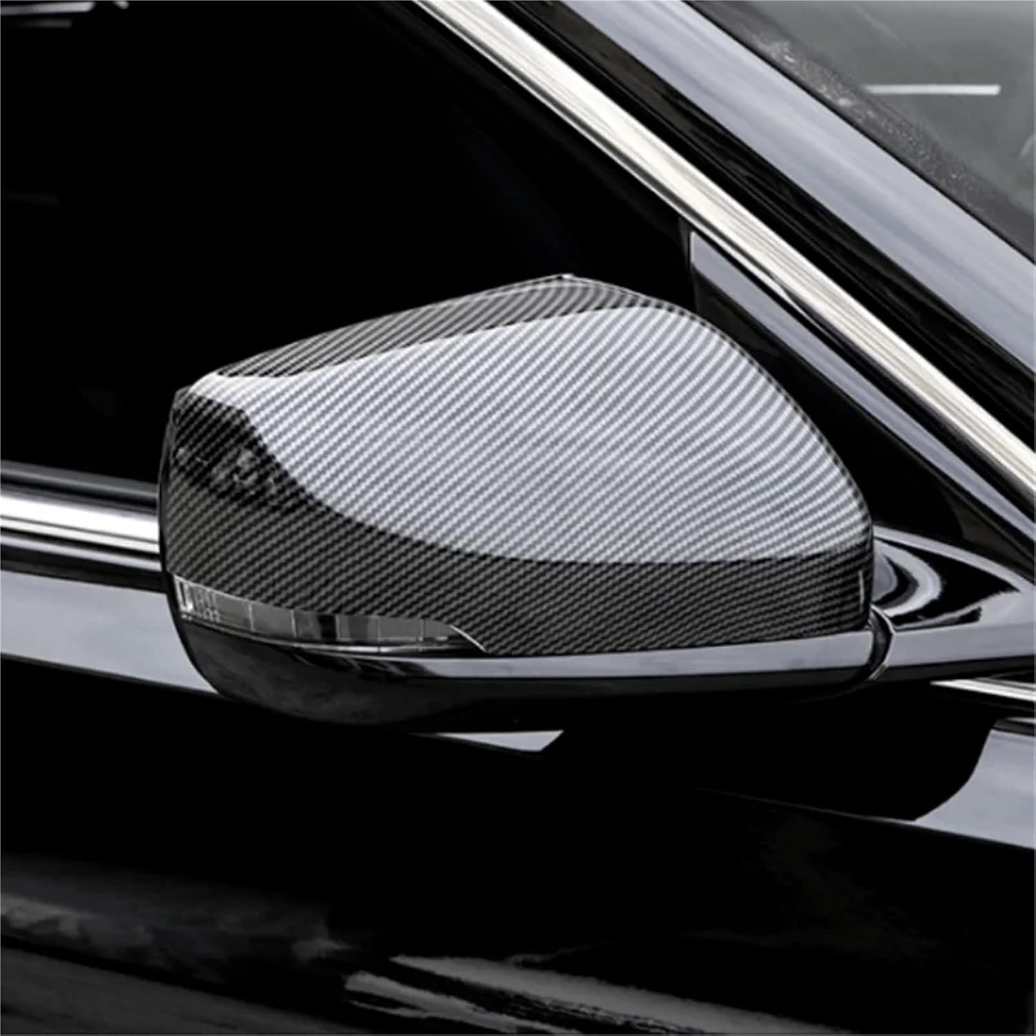 Fit For Cadillac CT5 CT6 Car Sticker Rearview Side Mirror Cover image 3