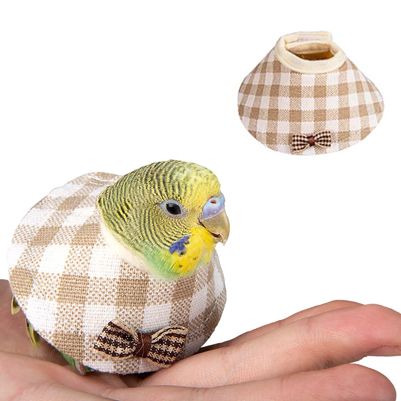 Bird Elizabethan Collar Neck Rings Wound Protector Cone Collar Birds Anti-bite Elizabethan ?Anti-Grab Feather Plucking,Recovery Cones for Parrot Parakeet Cockatiels (XL)