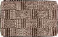 Tapete Altihaus Aconchego para Banheiro, Beira de Cama e Multifuncional, Base Antiderrapante, Toque Suave, Design Moderno, Funcionalidade e Beleza - 45cm x 65cm Corttex (Bege)