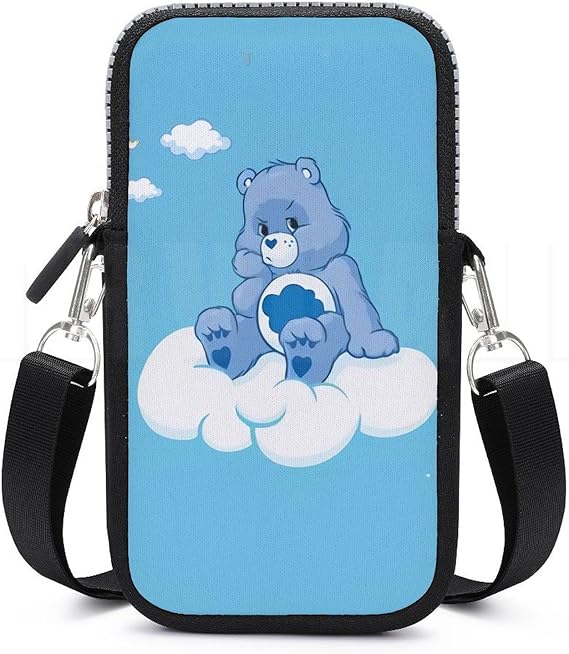 Amazon ケアベア1 スマホポーチ 携帯のカバン カード収納 ミニバッグ 斜めがけ 小物入れ カードパック 斜め掛け 携帯ケー ショルダーバッグ お財布バッグ 小銭入れ 長財布 アニメ キャラクター 軽量 男女兼用 17 5x10x2cm Rckxgyc ショルダーバッグ