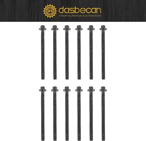 Miniatura 4 de Dasbecan Tornillos de cabeza compatibles con 11-16 Buick Chevrolet Cruze Sonic Trax Volt 1.4L Reemplazan # ES72474