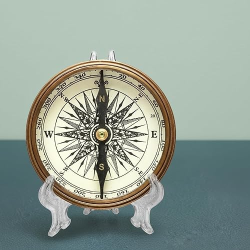 Miniatura 5 de Juvale Mini caballete acrílico - Paquete de 24, plástico transparente de 3 pulgadas, soportes de exhibición para coleccionables, tarjetas