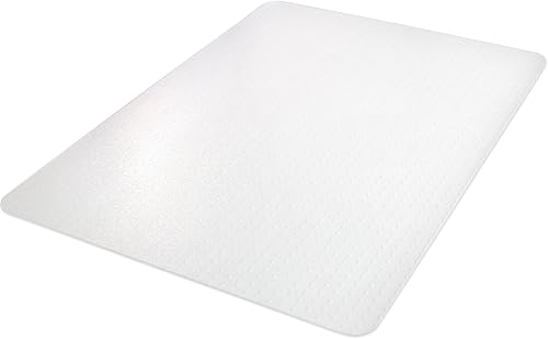 Miniatura 7 de Lorell Tapete rectangular de policarbonato para silla, 7.09 pulgadas de alto x 26.77 pulgadas de ancho x 73.62 pulgadas de largo