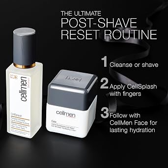 Cellcosmet Cellmen CellSplash Aftershave Tonic, Alcohol Free Toner for Men