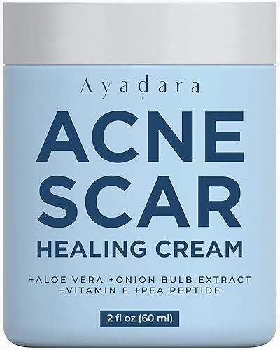 Crema curativa para cicatrices del acné crema facial con vitamina E para cicatrices de zit milía y manchas tratamiento de reparación y eliminación