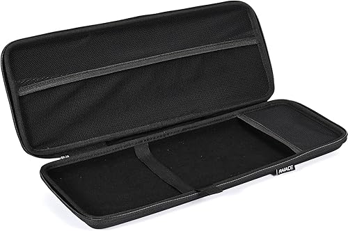 Miniatura 5 de RAIACE Estuche de almacenamiento rígido compatible con Logitech MX Keys Mini teclado mecánico inalámbrico de rendimiento iluminado. (solo funda),